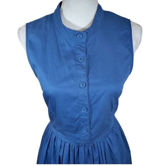 BB DAKOTA BLUE SLEEVELESS DRESS SZ.10 EUC - Picture 2 of 7